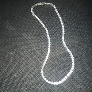 Silver VVS Tennis Chain